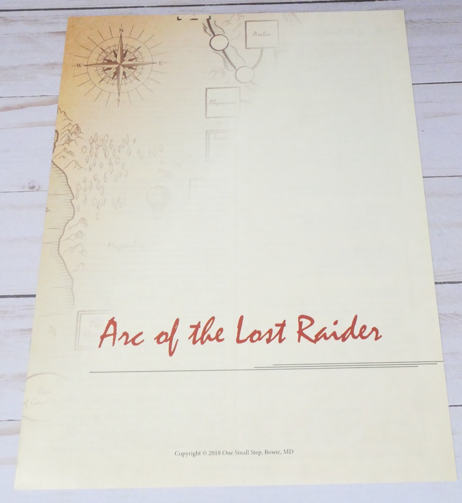 OSS One Small Step, Folio Series 14, Arc of the Kaiser’s Last Raiders, Unpunched