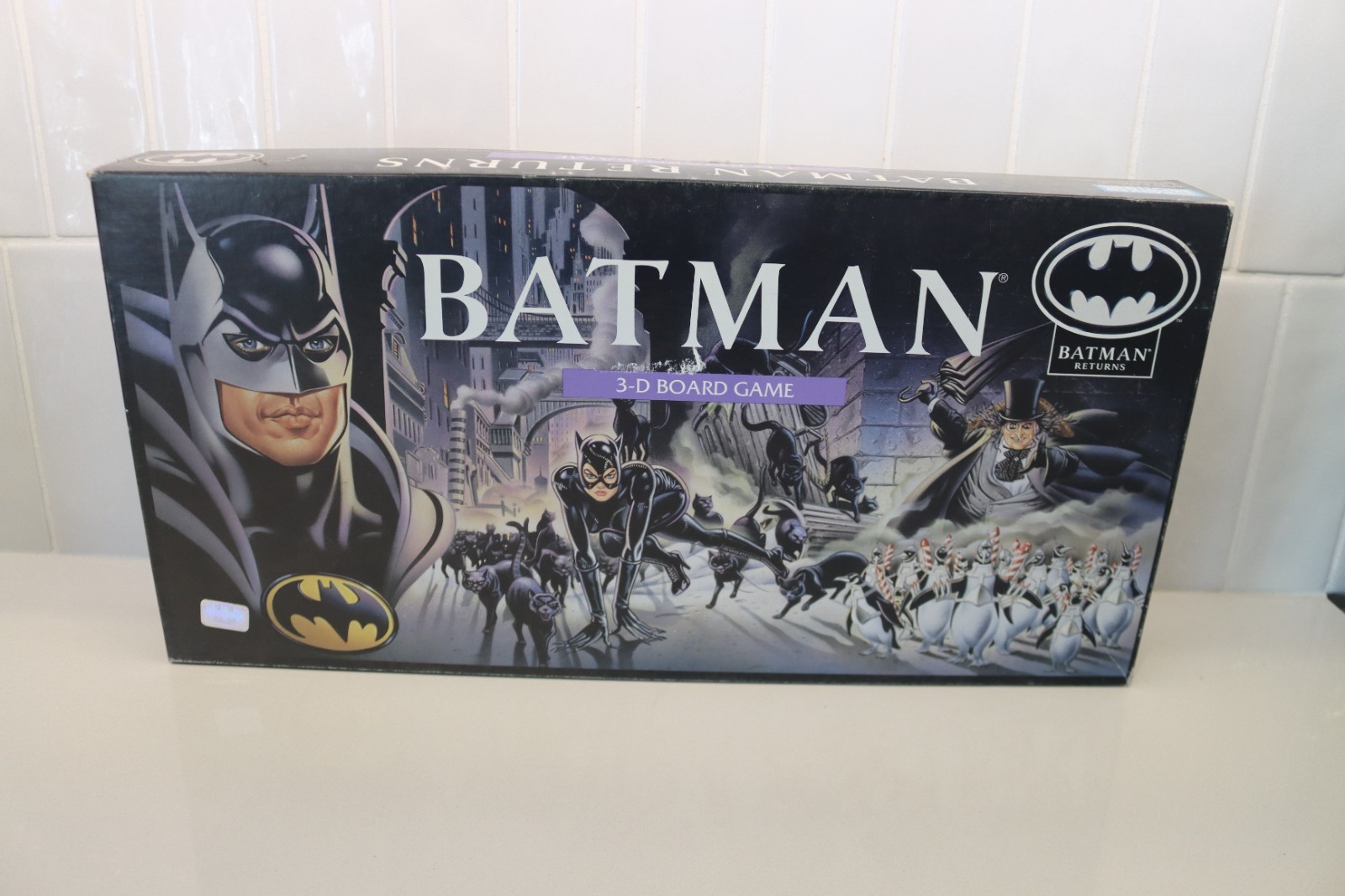 DC Comics BATMAN Animated Series 3D 1992 SEALED NEW, Batman Returns not sealed