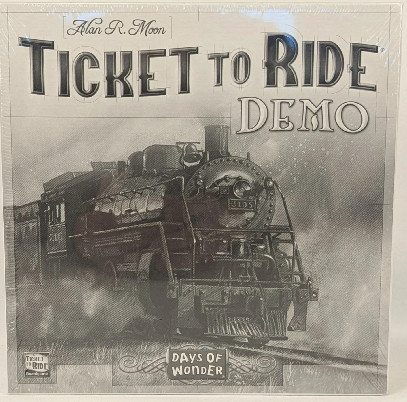 Ticket To Ride Demo Board Game Alan R Moon 2023 Days of Wonder Sealed D3