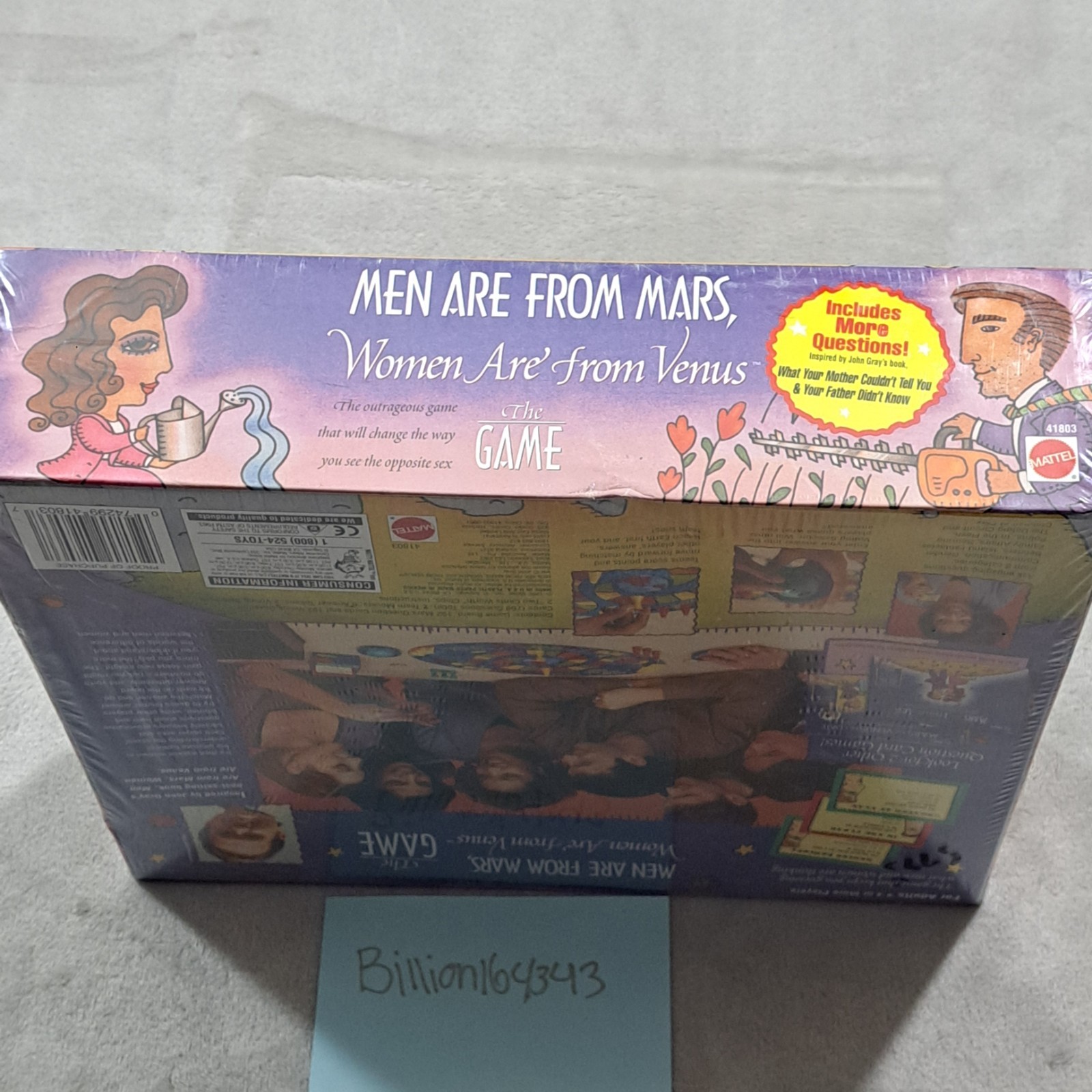 Men Are From Mars, Women Are From Venus The Game by Mattel 1998 FACTORY SEALED