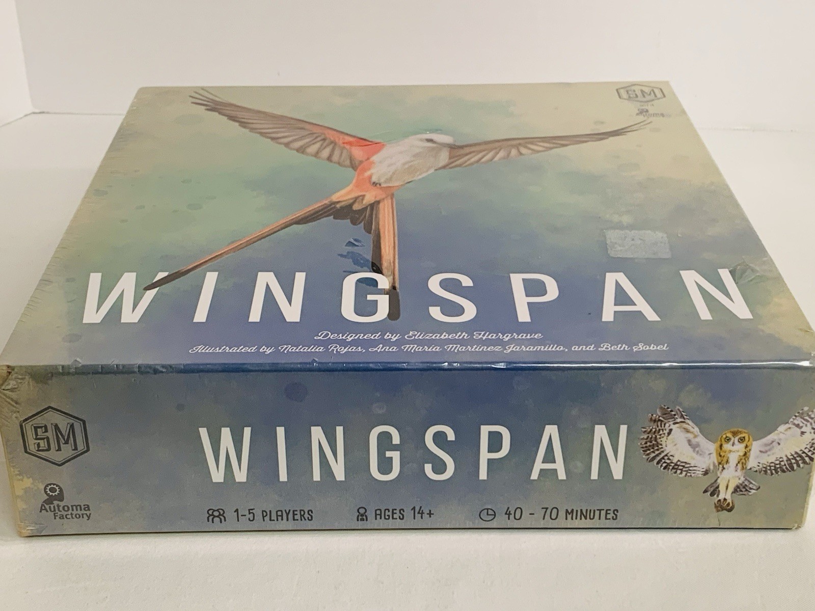 Wingspan Stonemaier Games 2nd Edition Birding Board Game 2019 STM910 Sealed