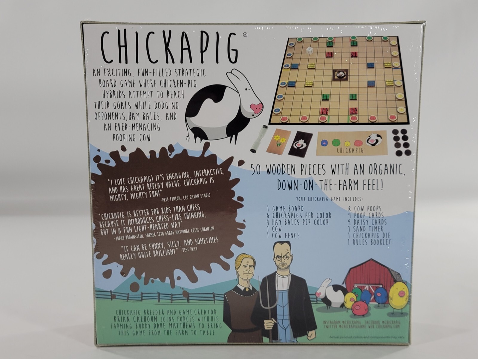 CHICKAPIG: A Farm to Table Game An Exciting Fun-Filled Strategic Game New Sealed