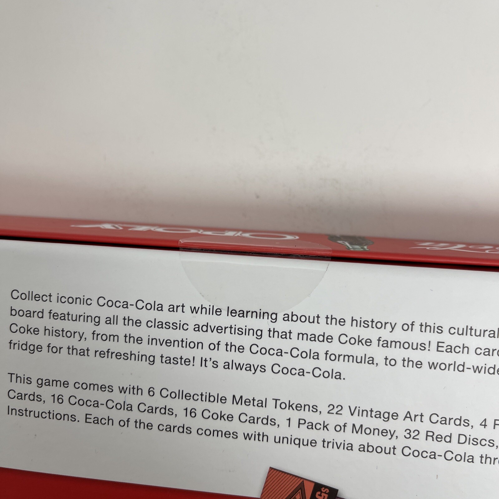 NEW Coca-Cola Opoly Board Game Collector’s Edition 6 Token Set by Masterpieces