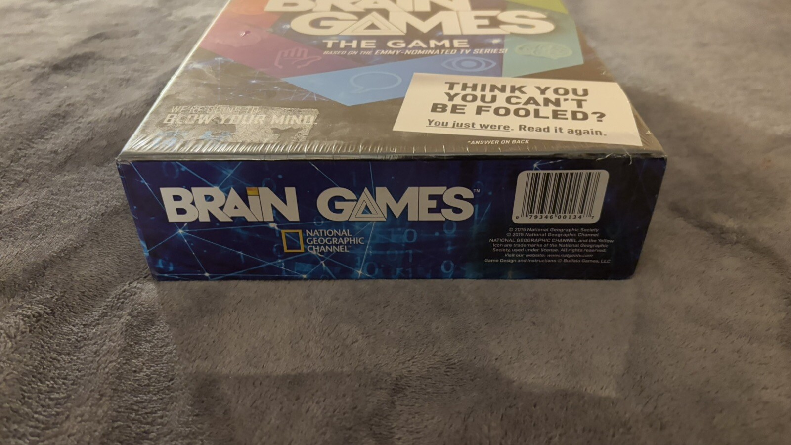 Brain Games. From The National Geographic Channel. Ages 14+..SEALED/NEW