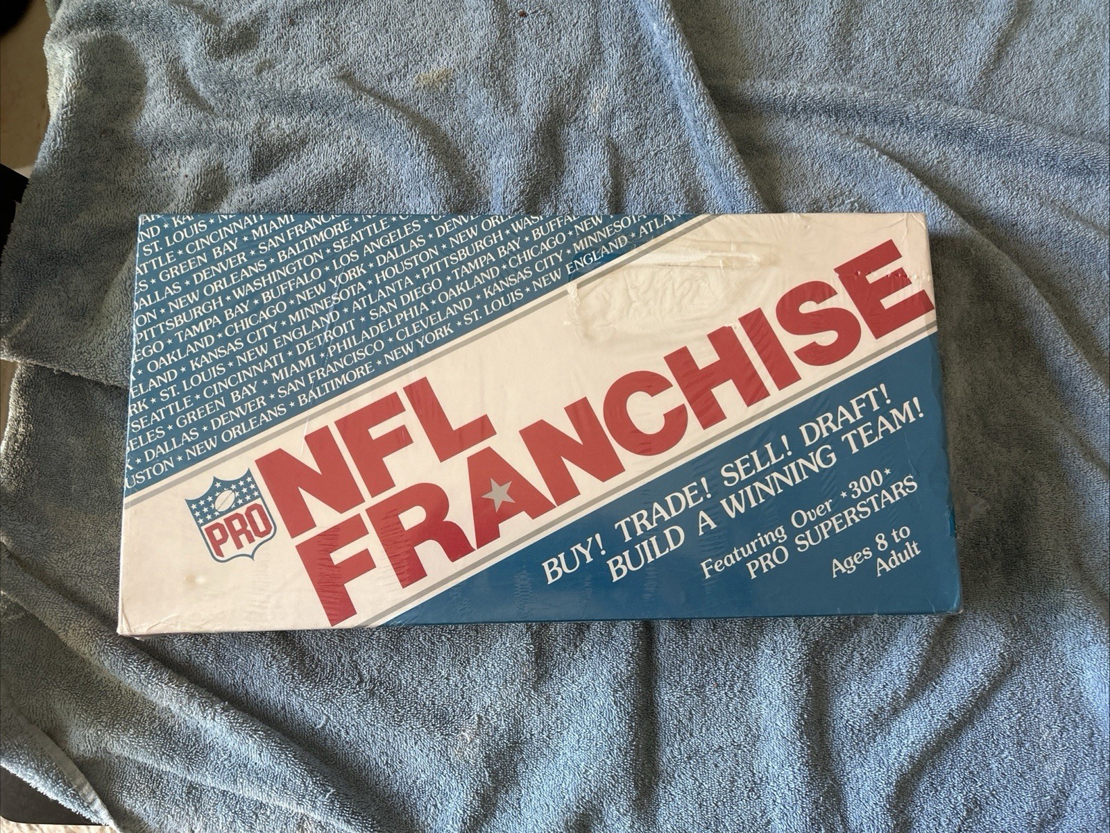 Vintage NFL Pro Football Franchise Board Game – 1982 – Sealed!! FREE Shipping!!