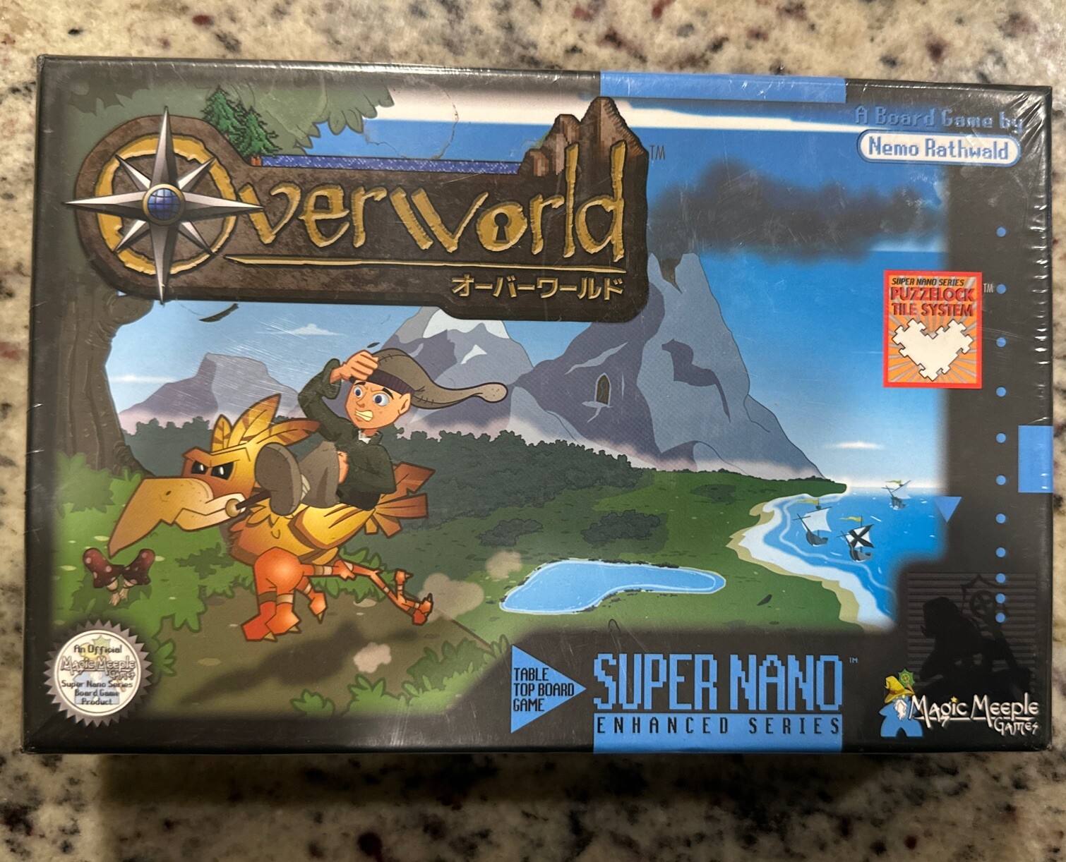 Magic Meeple Games Overworld Table Top Board Game Super Nano Enhanced Series NEW