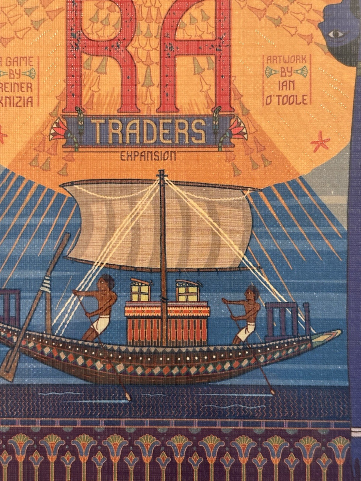 RA Deluxe Pharaoh Edition & Trader Expansion Set sealed