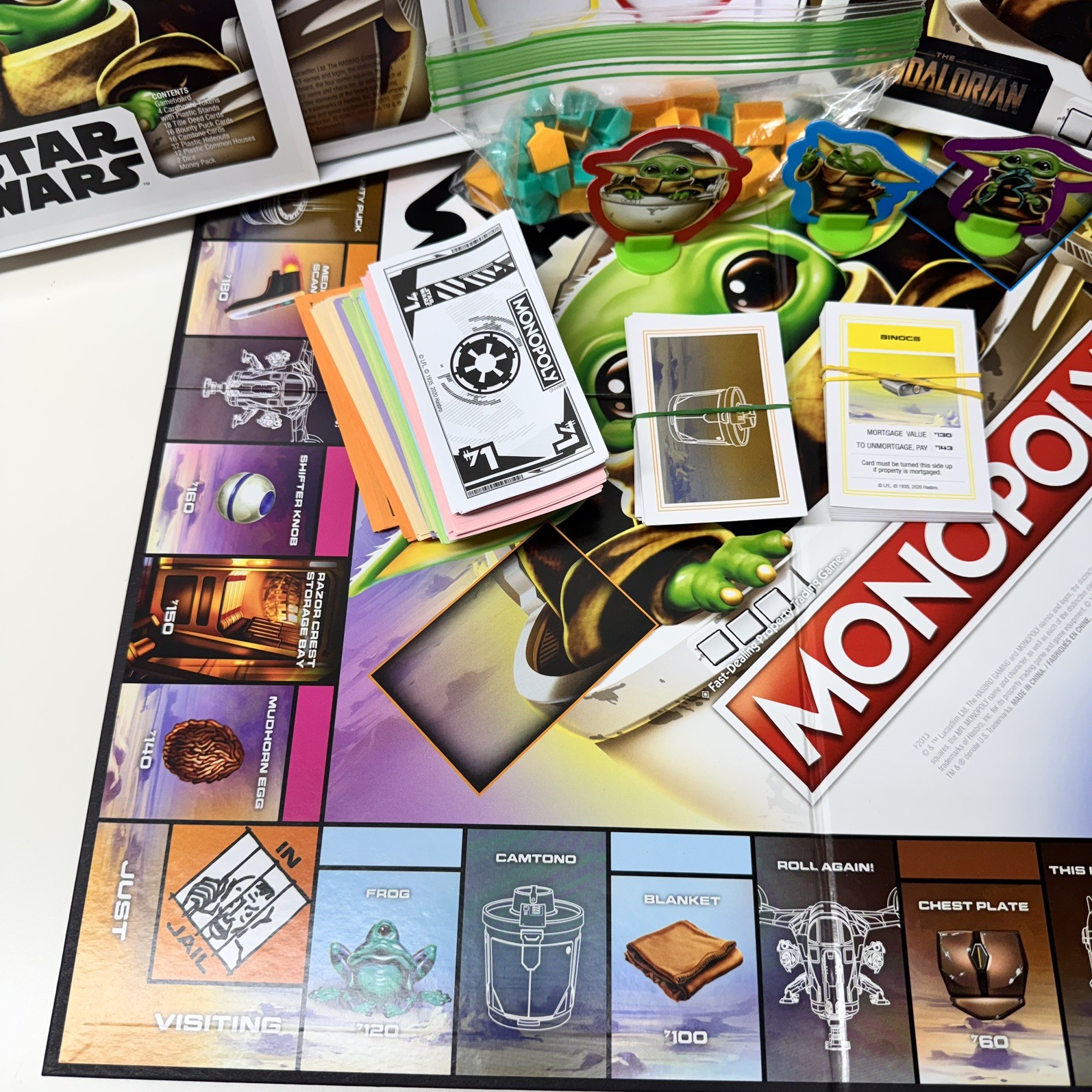 MONOPOLY STAR WARS THE MANDALORIAN THE CHILD EDITION GROGU / HASBRO 2020