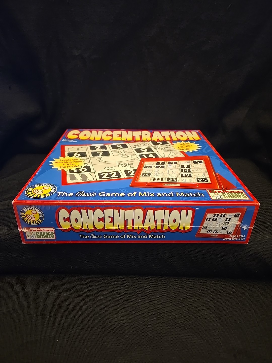 New And Sealed CONCENTRATION Board Game 2002 Classic Game Of Mix & Match