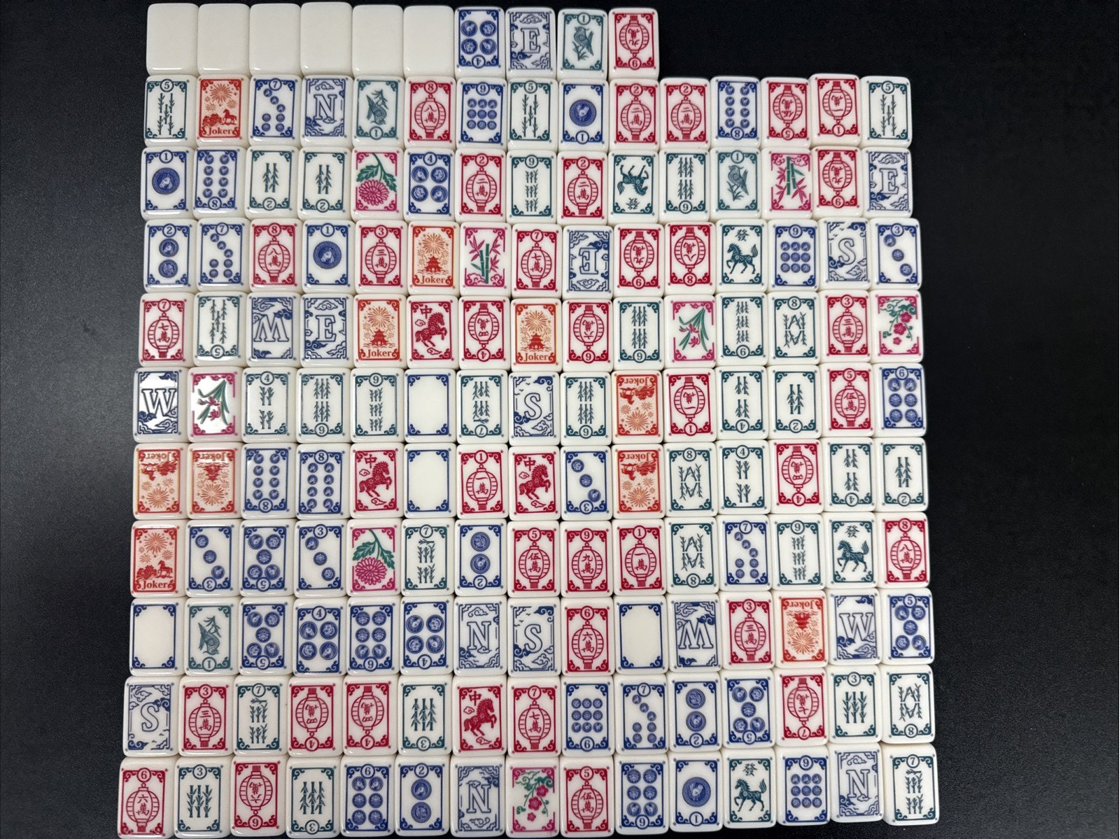 Deluxe Maison Lude Mahjong Horse Lunar Year Edition Starter Kit