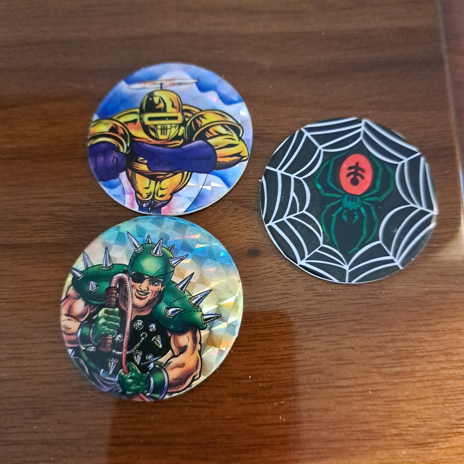 Vintage Pogs Lot 9 Assorted Milk Caps Slammers Collectors 90s Nostalgia