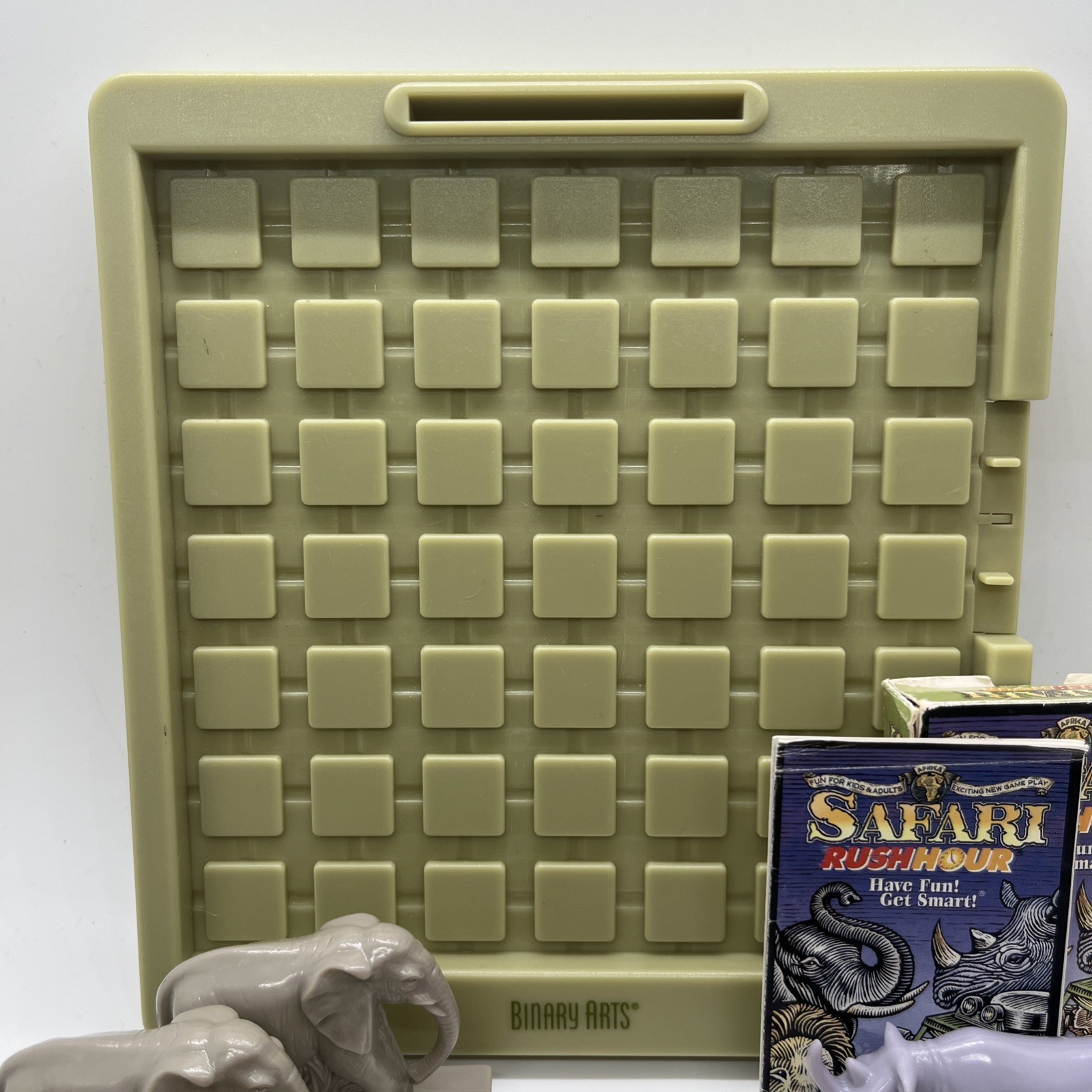 Binary Arts Safari Rush Hour Jungle Escape Game 1999 Vintage Complete Set
