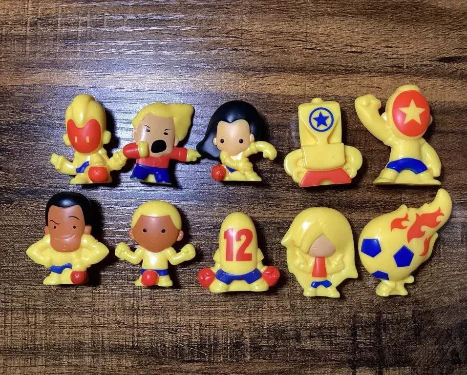 Full Set Gogo’s Crazy Bones Fut 2026 Colombia Exclusive All Sealed Foot GOL