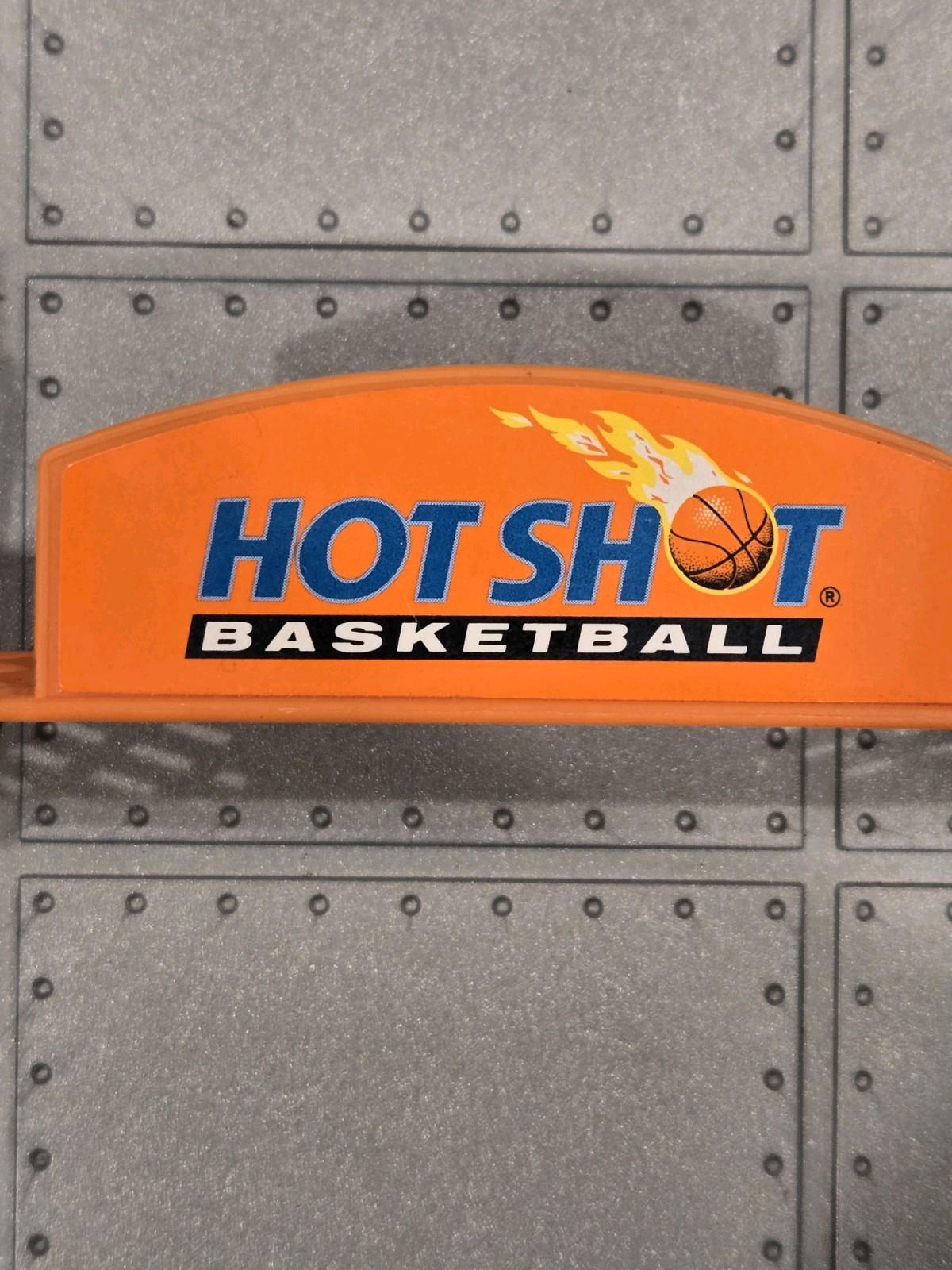 Vintage MB Milton Bradley Travel Hot Shot Basketball Game Sign Part