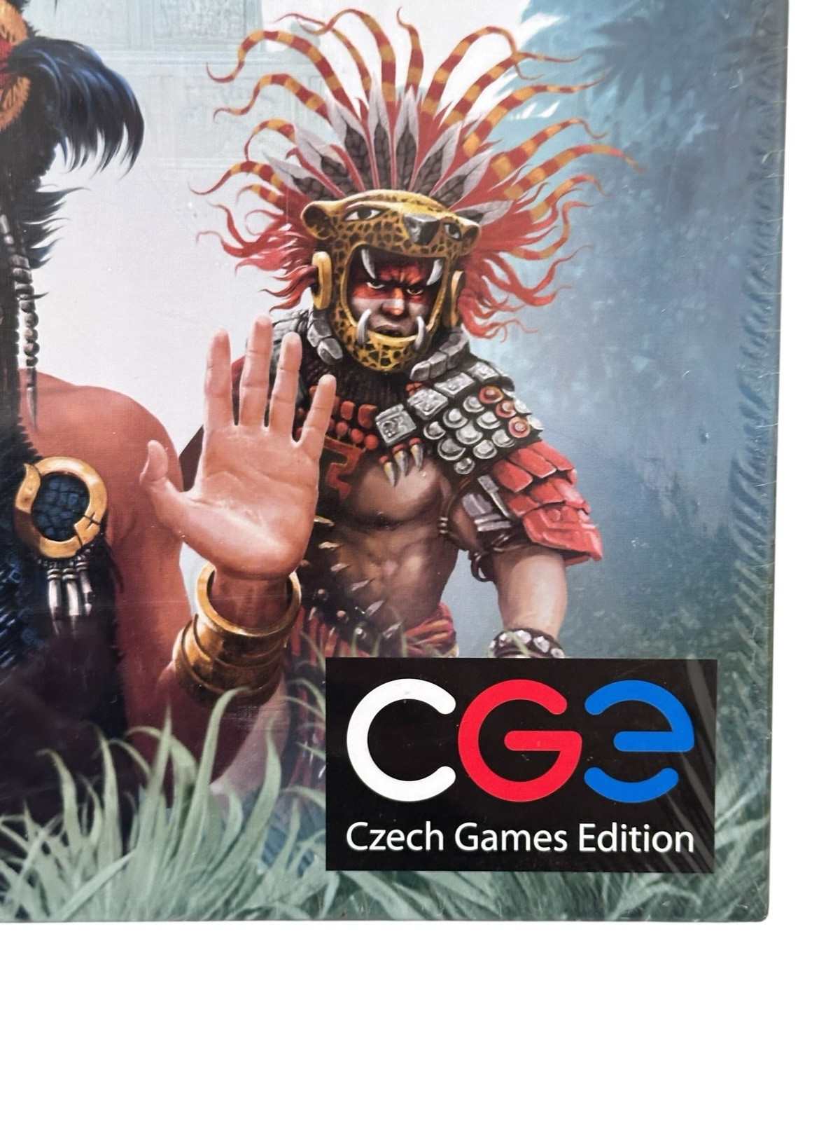 Tzolk in – Tribes & Prophecies Expansion New Sealed Box Is Crush On The Back