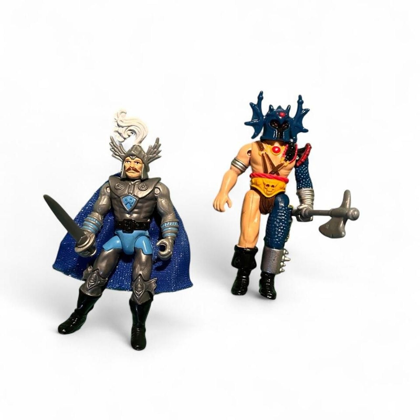 1983 Advanced Dungeons and Dragons Strongheart & Warlock | Rare Silver Series