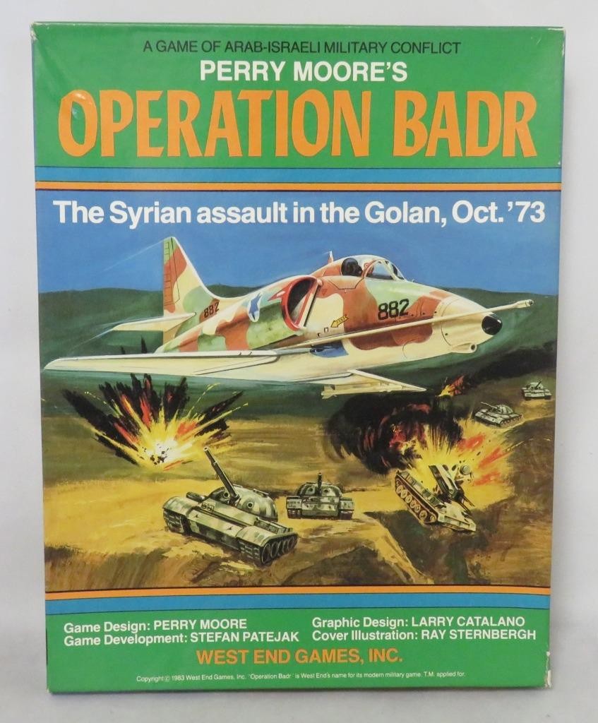 West End Games : Operation Badr – Syrian assault in the Golan, 1973 (UNPUNCHED)