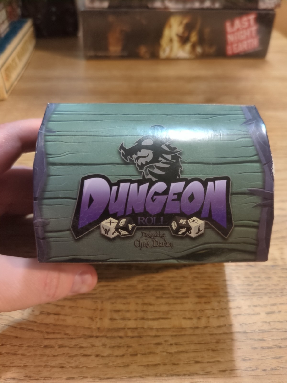 Dungeon Roll Fantasy Dice Game Complete 2013 Kickstarter Variant Box Unplayed