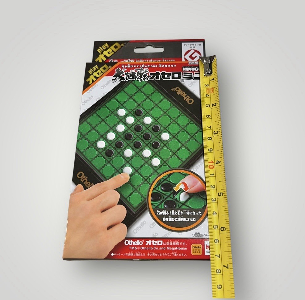 Good Design Award Othello® Mini Magnetic Flip Never Lose Pieces Again Japan New