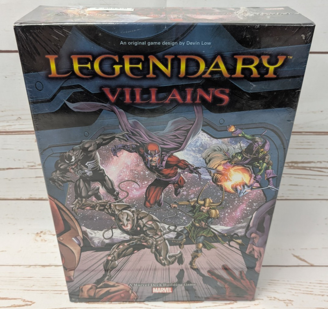Legendary Villains Marvel Deck Building Game NIS Upper Deck New Sealed