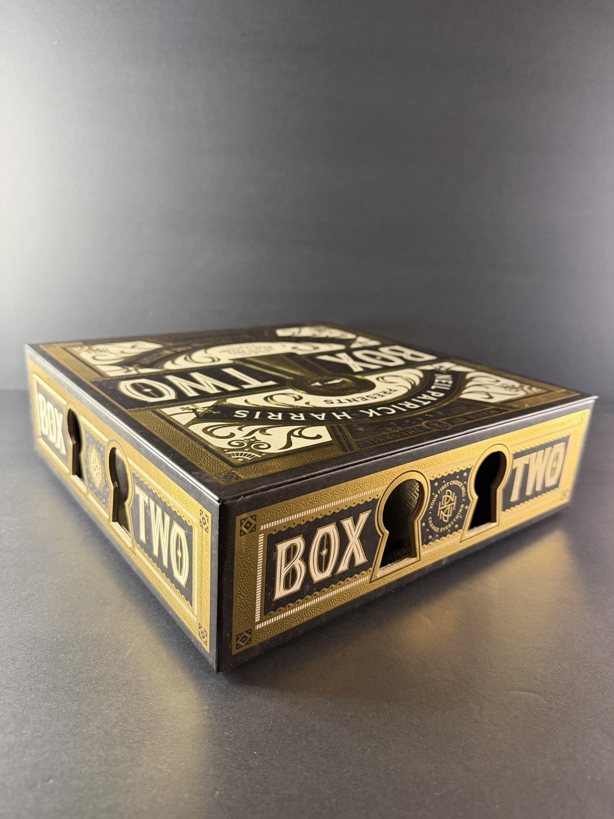 Box Two Puzzle Game By Neil Patrick Harris – FULLY RESET AND COMPLETE! 1+ Player