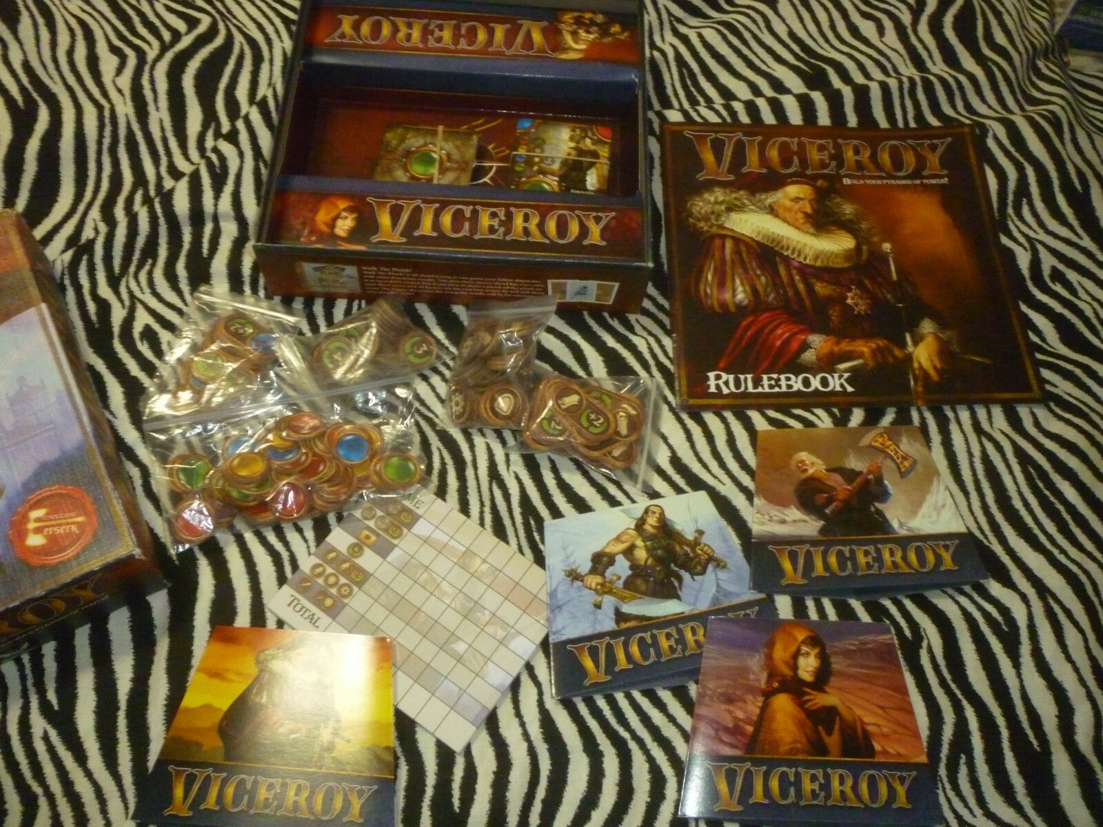 Viceroy Board Game – Used – Missing 1 Gemstone