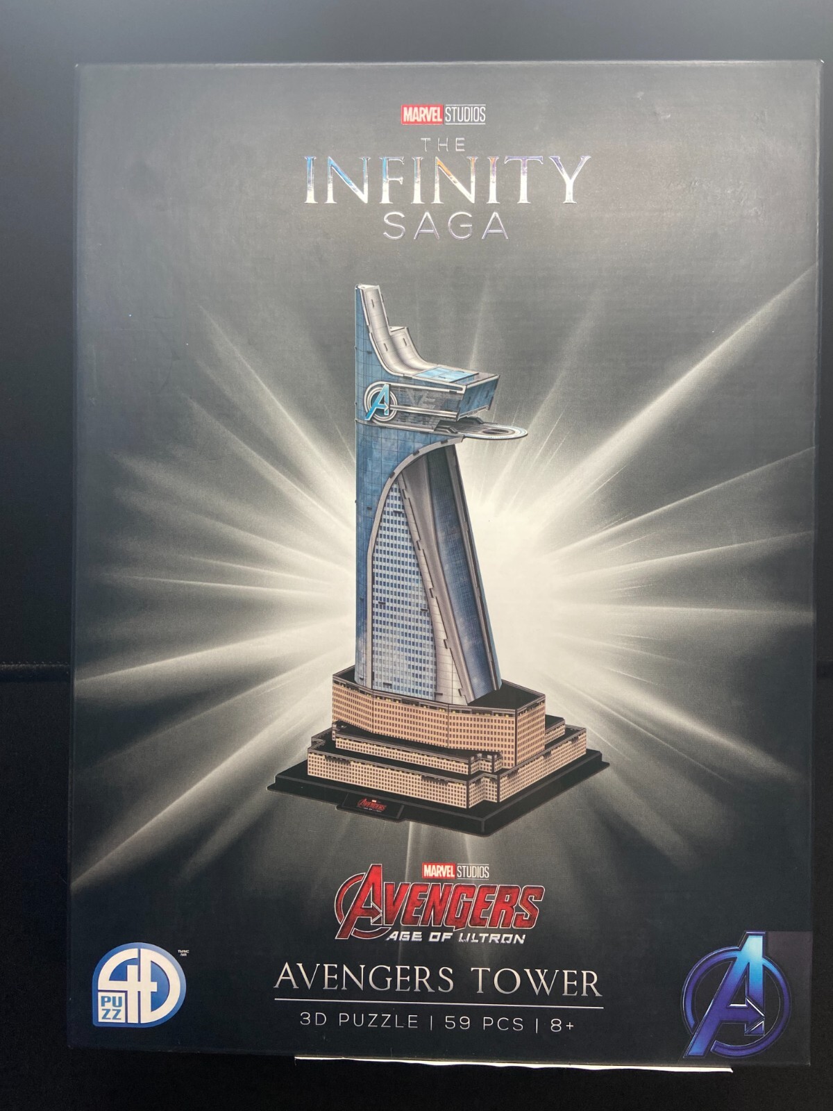 Marvel Avengers Tower 3D Puzzle 59 Pieces The Infinity Saga ULTRON 4D NEW