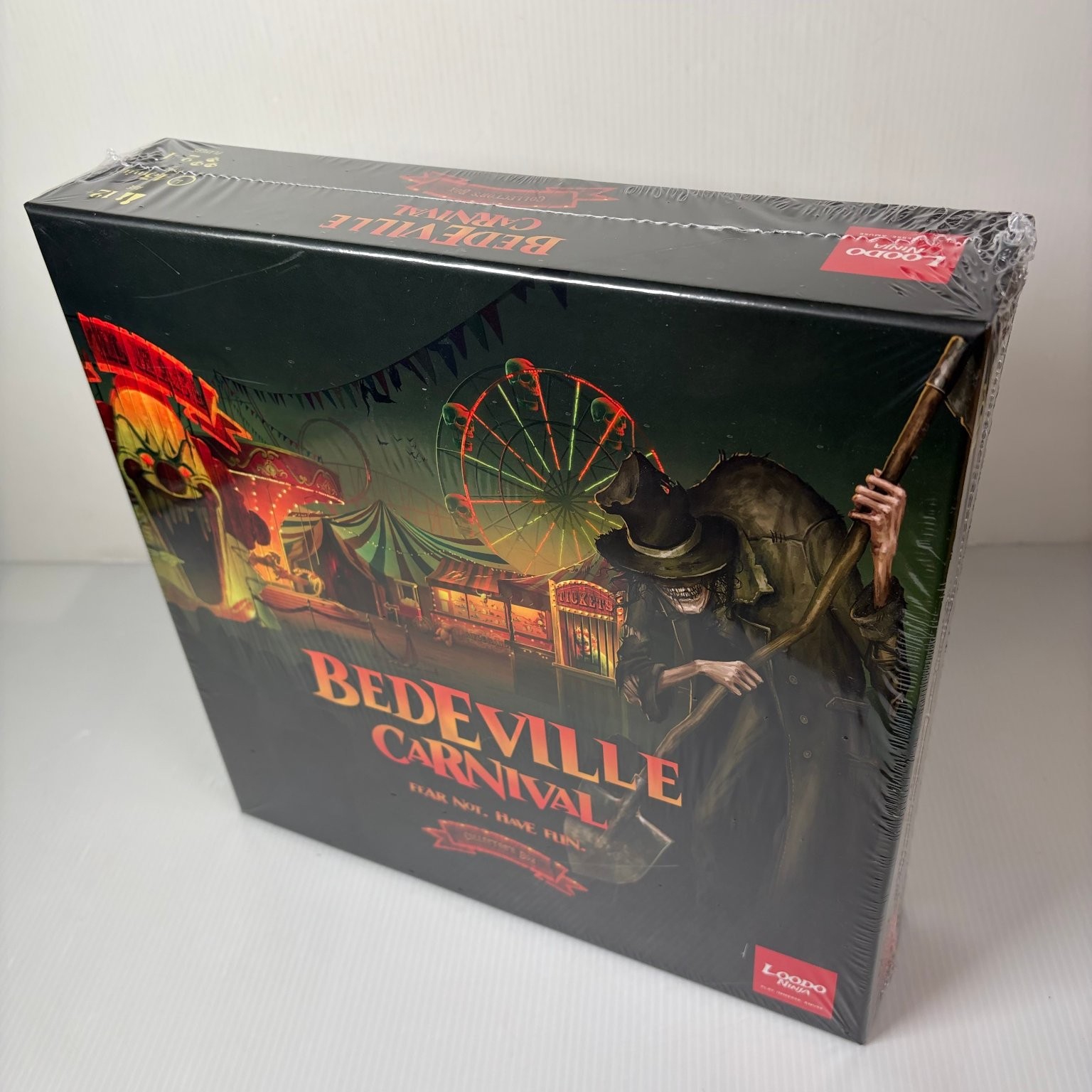 Bedeville Carnival Collector’s Box Horror Board Game 2-4 Players Loodo Ninja