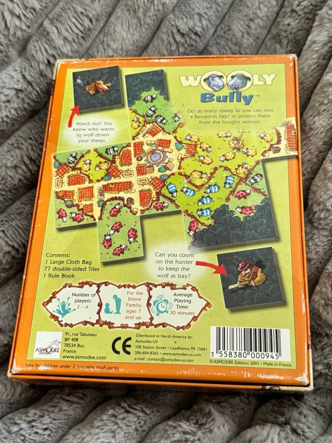 Wooly Bully Strategy Board Game by Asmodee Editions