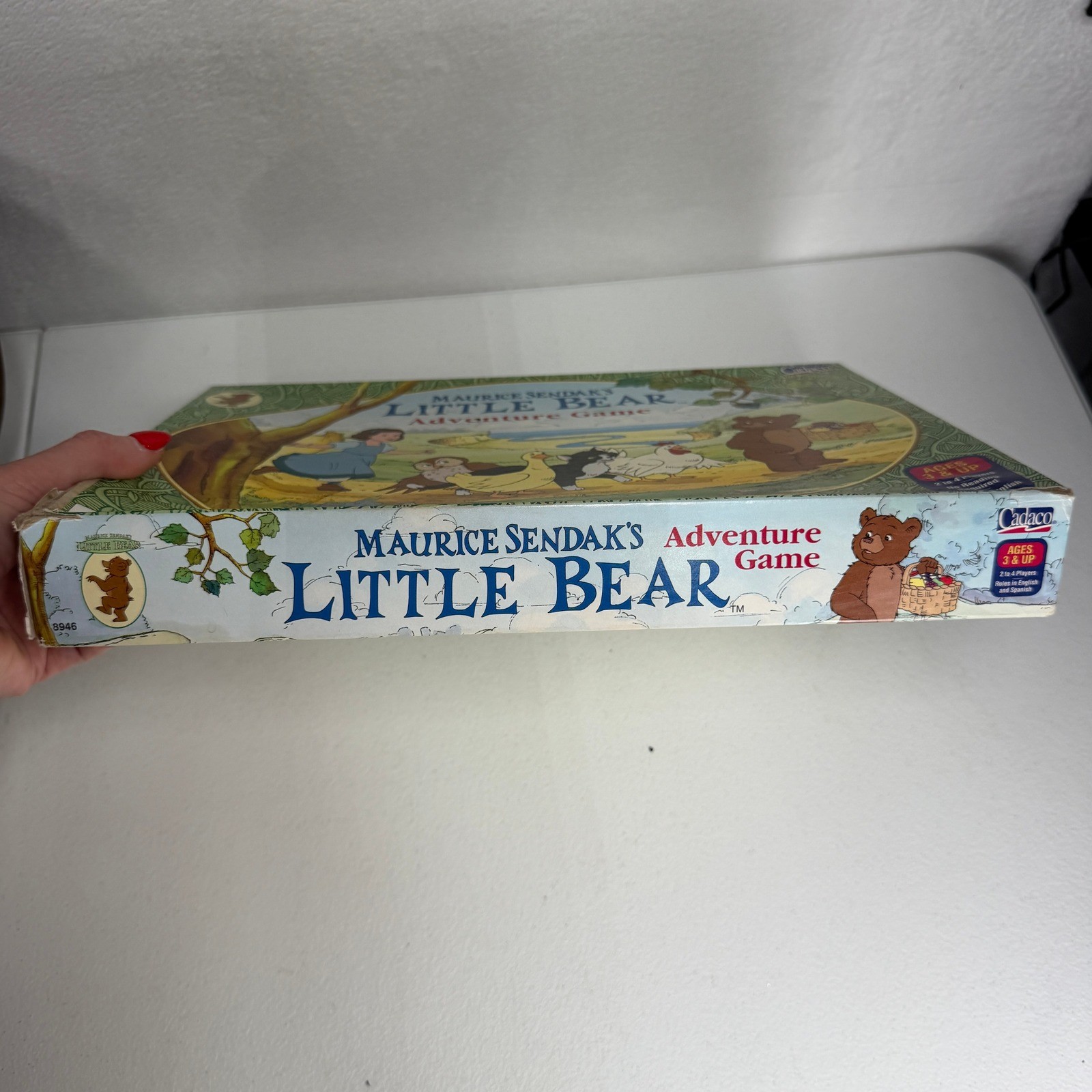 Little Bear Adventure Game Maurice Sendak 1999 Vintage Board Game Incomplete