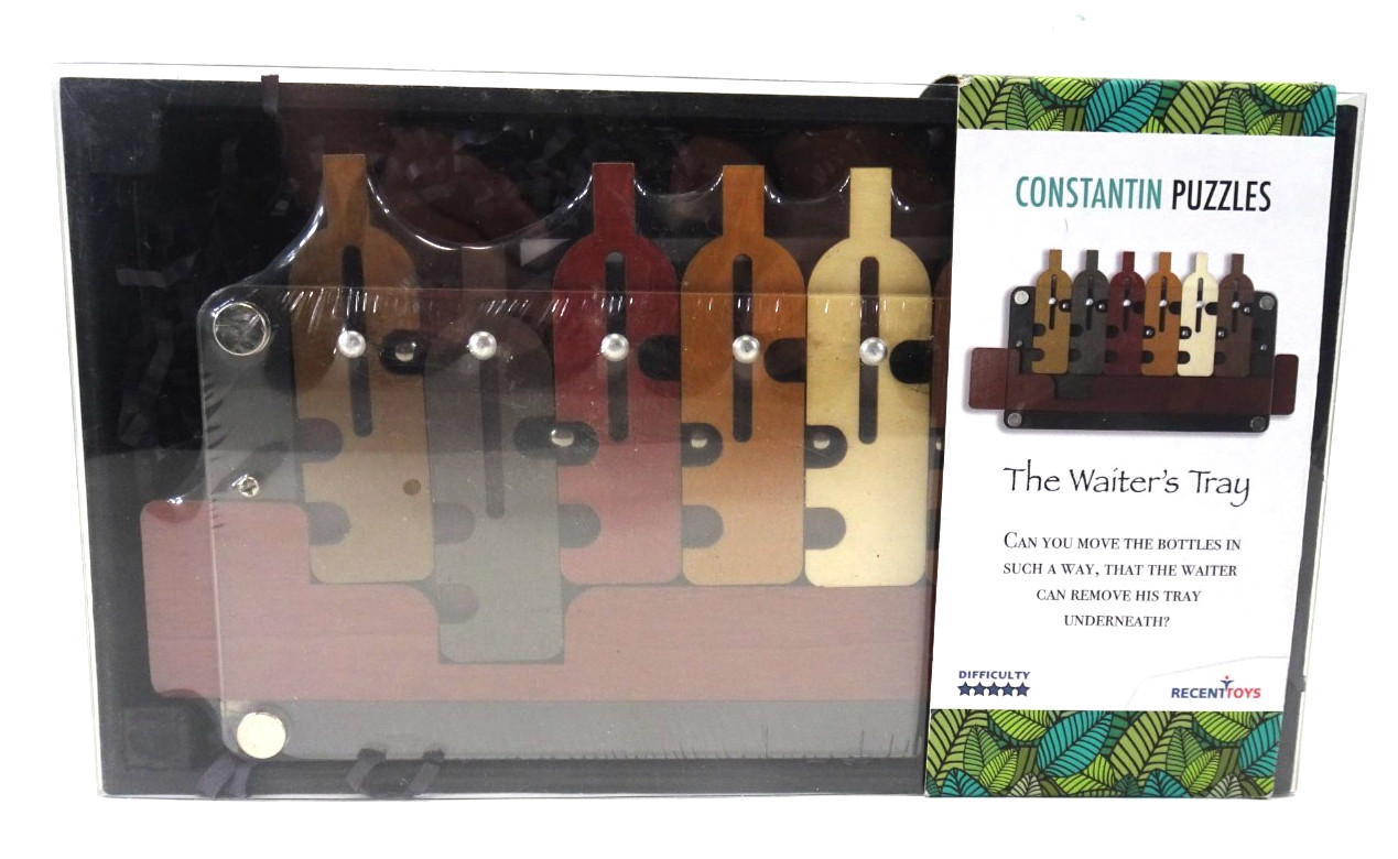 The Waiter’s Tray Jean Claude Constantin Maze Puzzle 2018 FACTORY SEALED PUZZLE