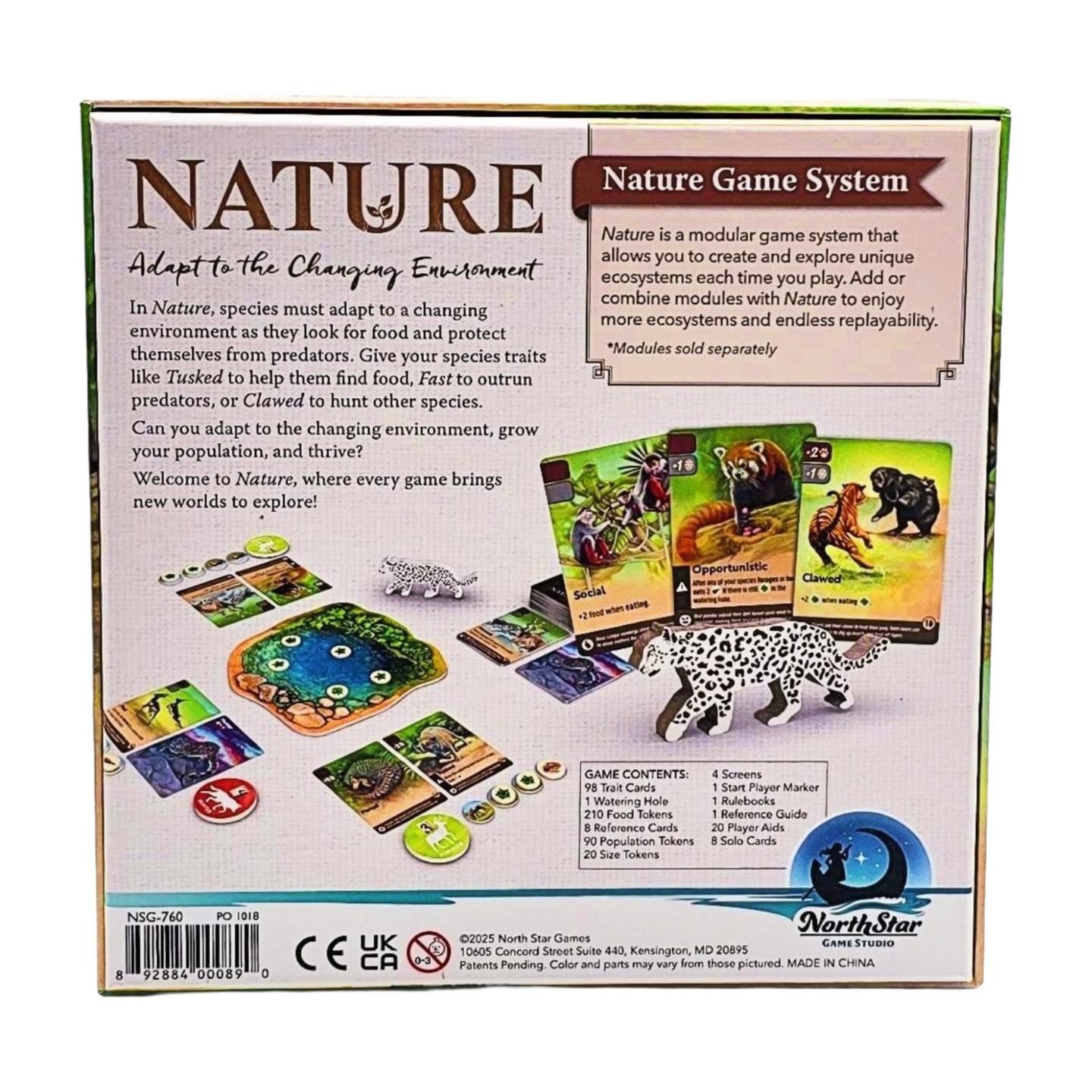 Nature the Board Game + 2 Expansions by North Star Games – SEALED