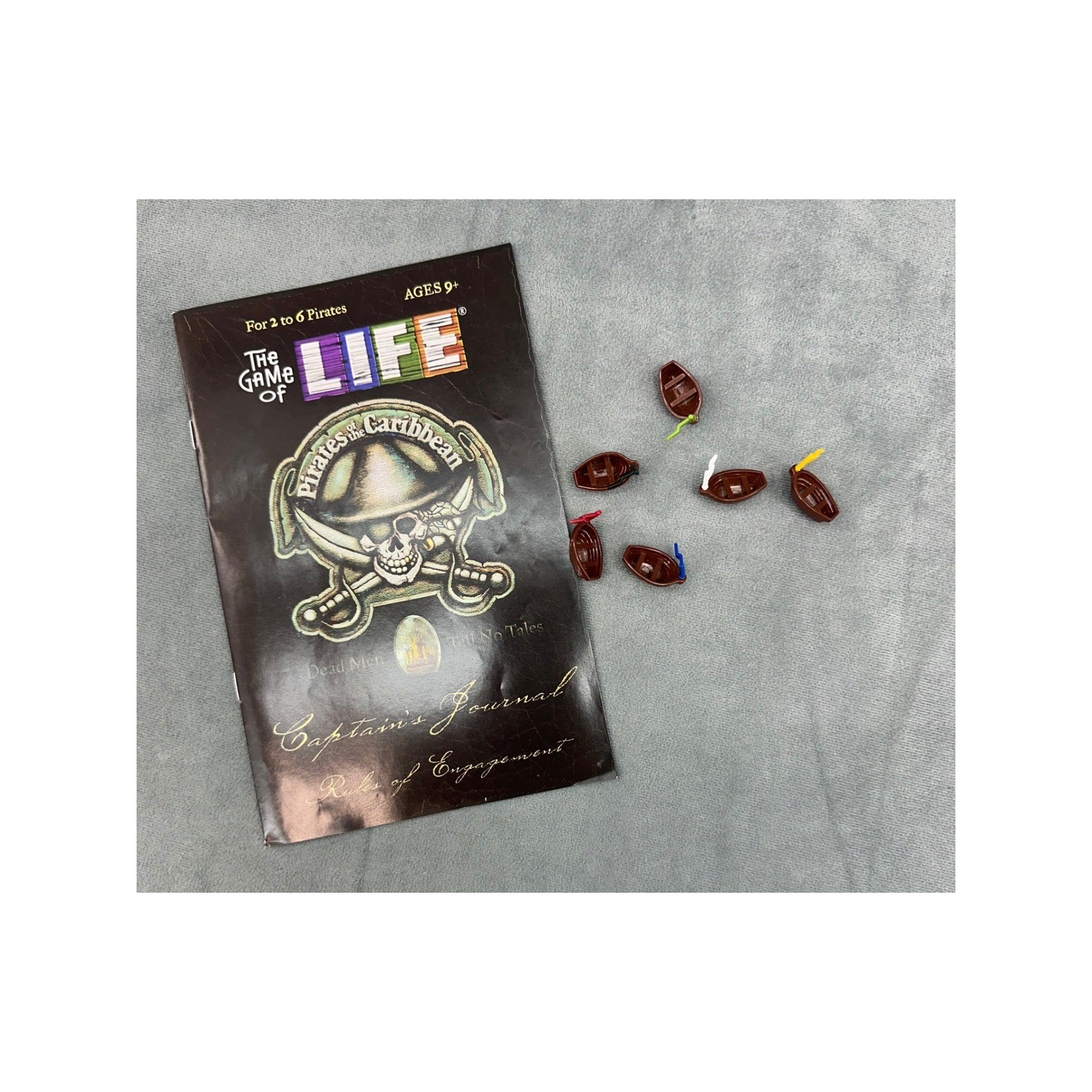 Life Pirates of the Caribbean Edition Board Game Theme Park Collector Tin