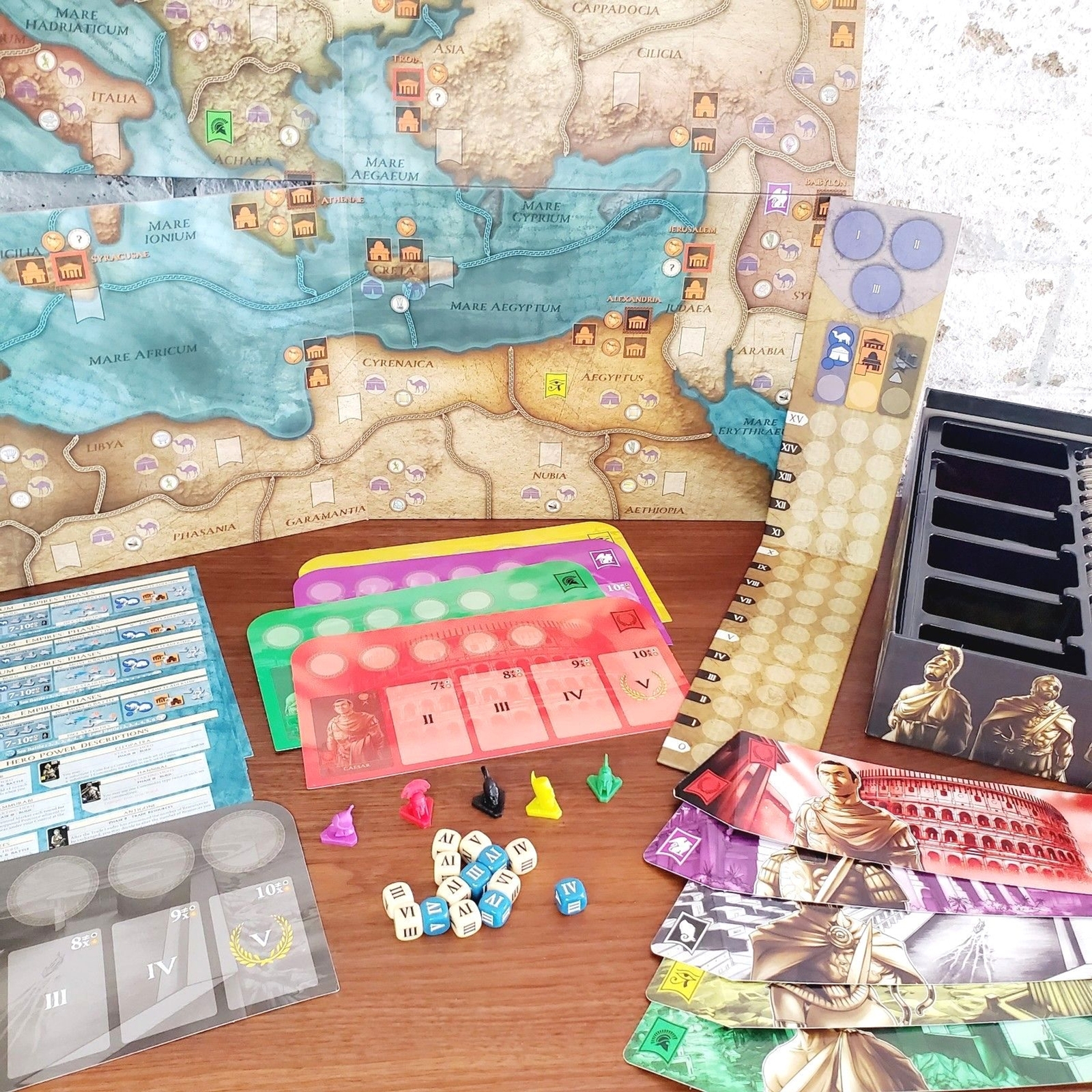 Academy Games Mare Nostrum Empires 2016 Board Game Pre Owned