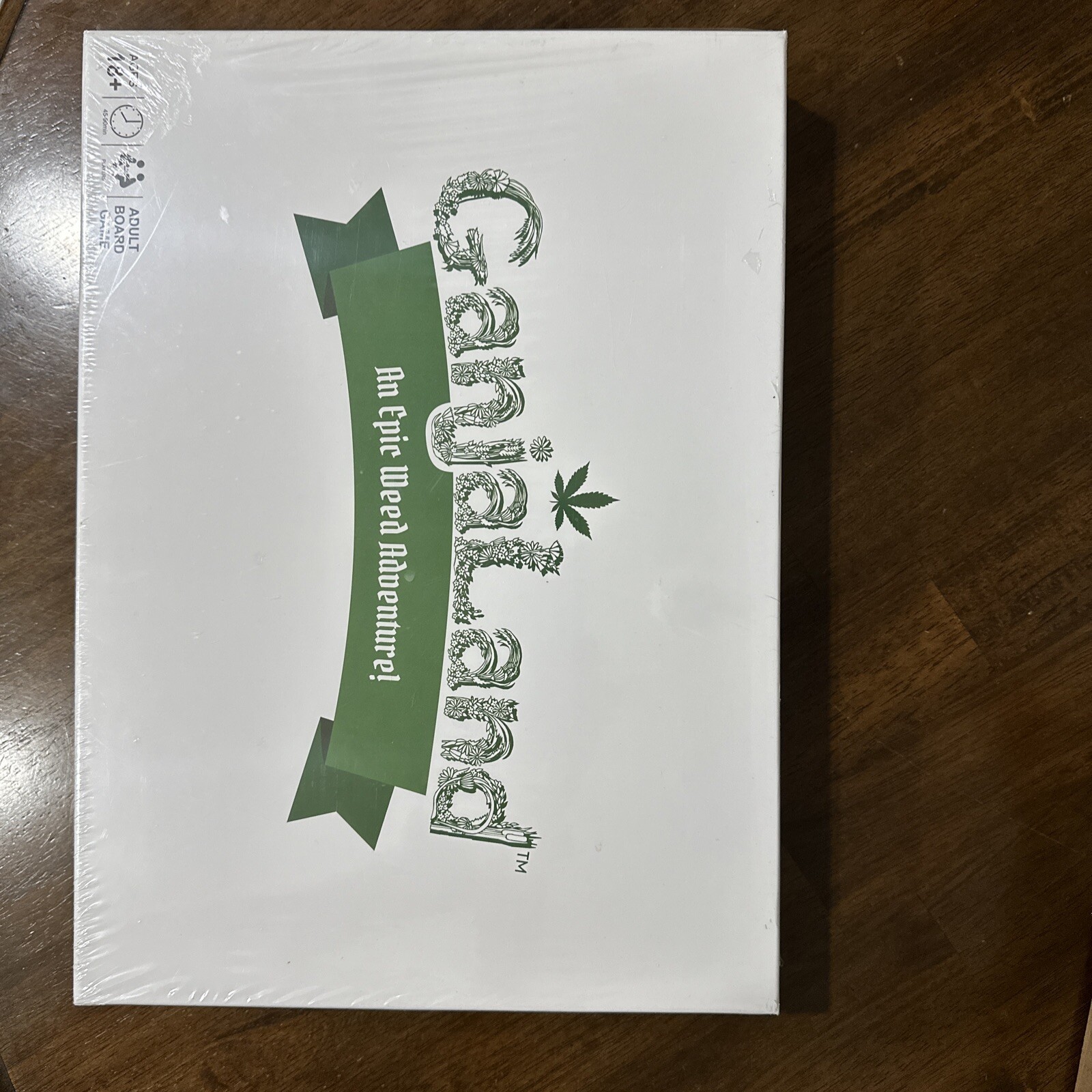 GanjaLand An Epic Weed Adventure Adult Board Game New Sealed