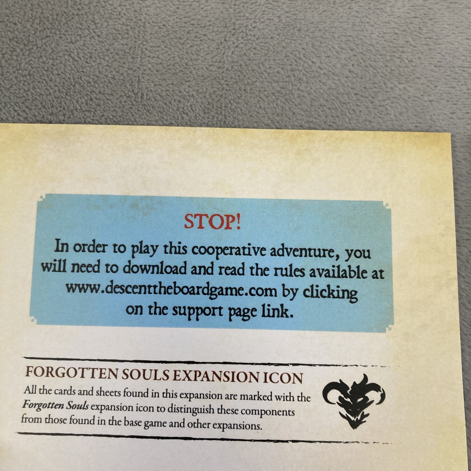 Forgotten Souls (Descent Journeys In The Dark Second Edition Expansion Pack)