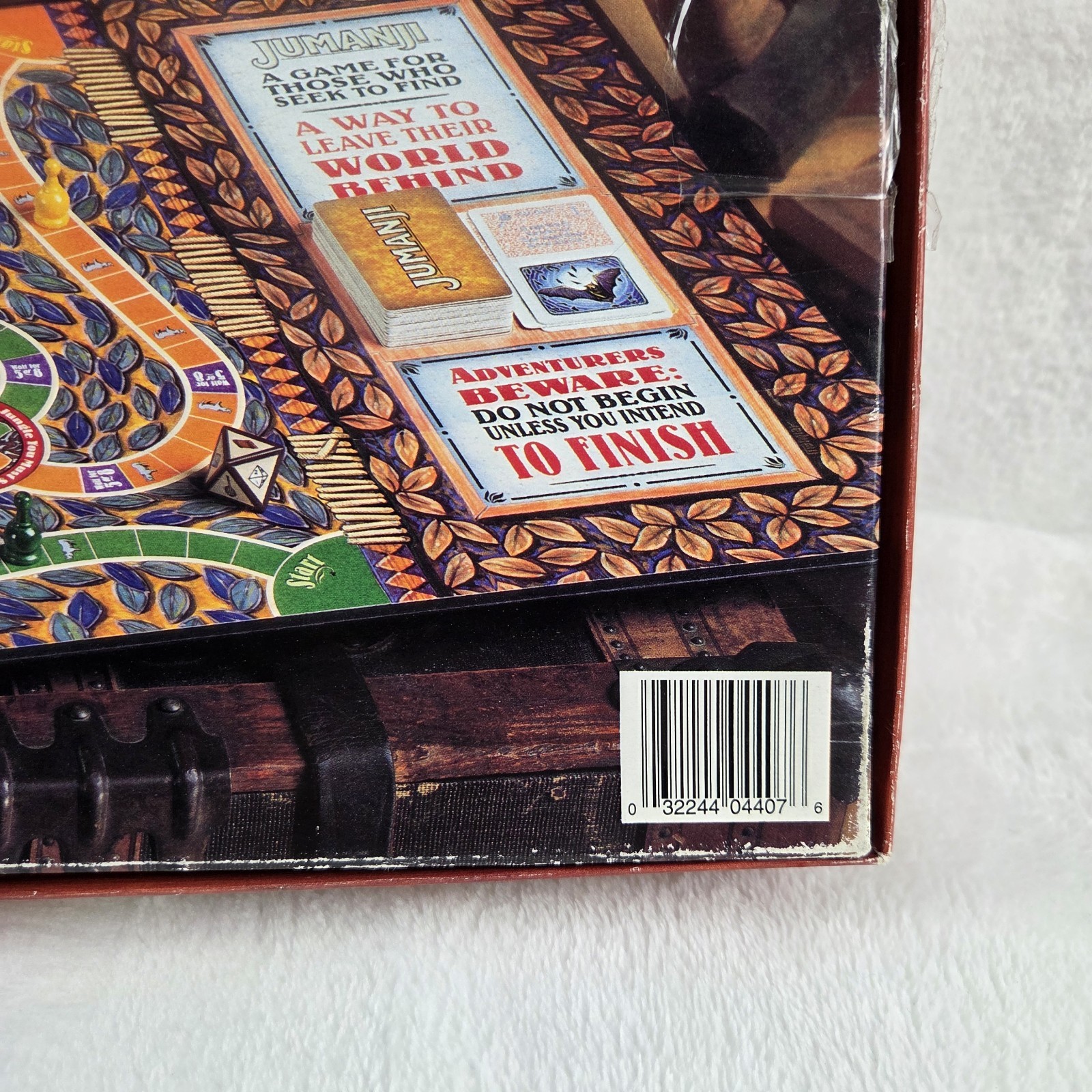 Vintage 1995 Jumanji Board Game Milton Bradley Complete! Nice Condition