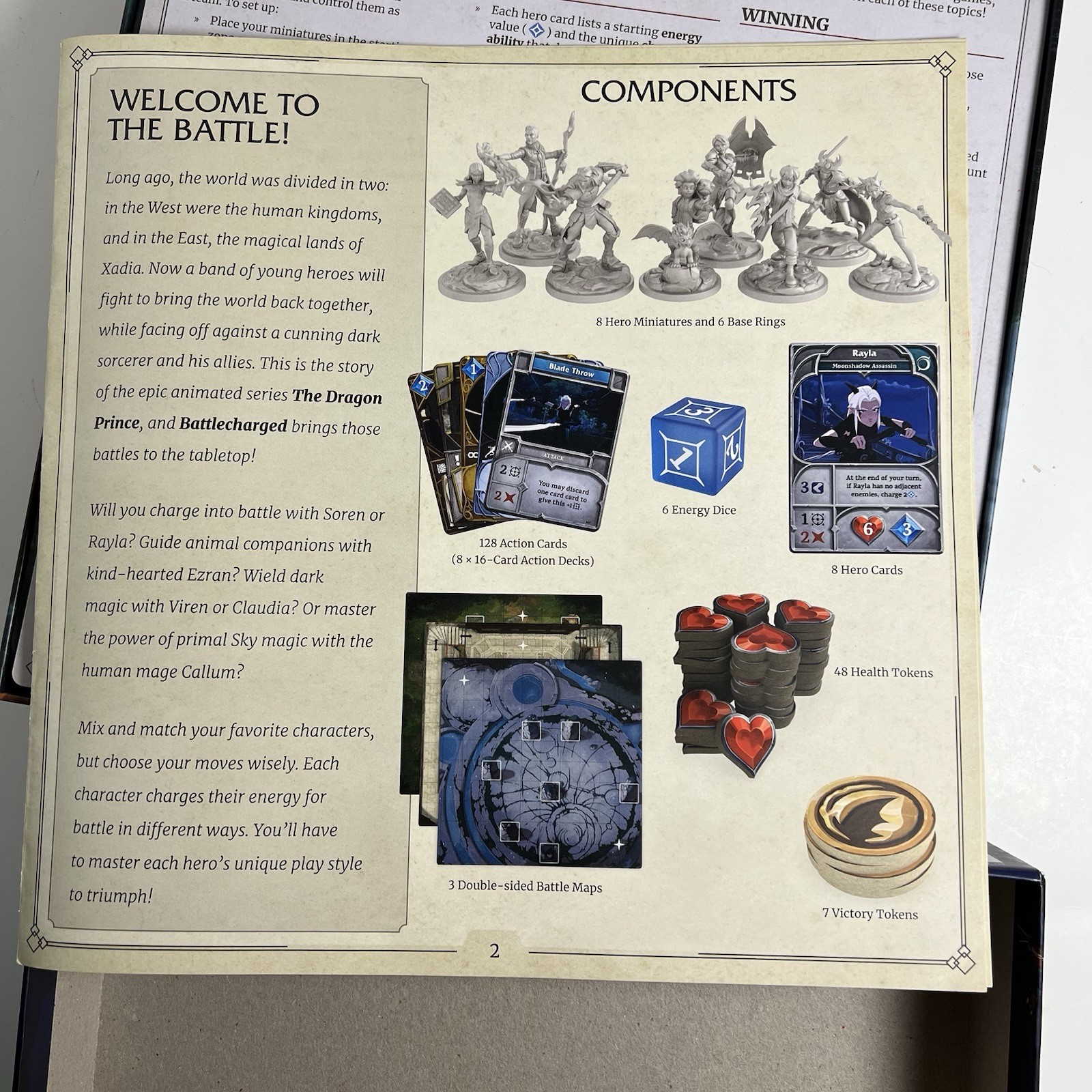 Dragon Prince Battlecharged Brotherwise Games Board Game