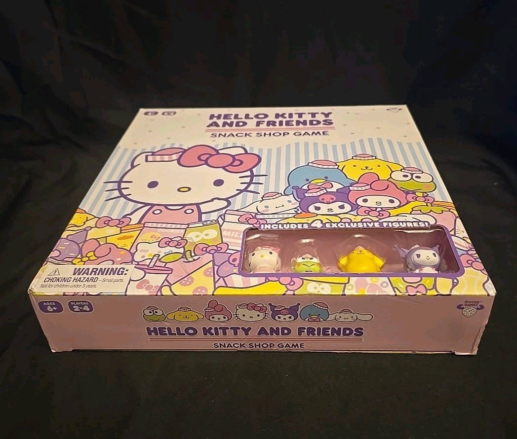 New And Sealed Hello Kitty and Friends Snack Shop Game Fun Activity Game Ages 6+