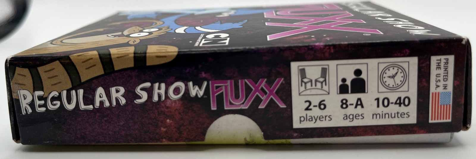 Regular Show Fluxx Card Game Looney Labs 2014 Cartoon Network incl 8 extras READ