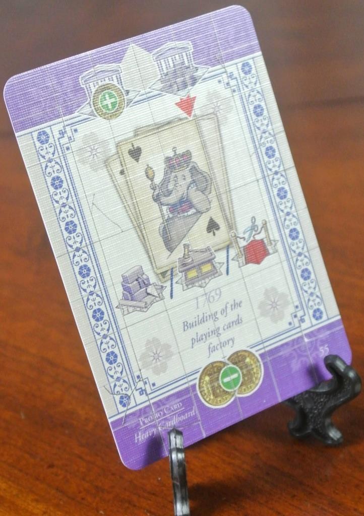 LISBOA HEAVY CARDBOARD Promo Expansion Preorder Bonus Board Game EAGLE-GRYPHON