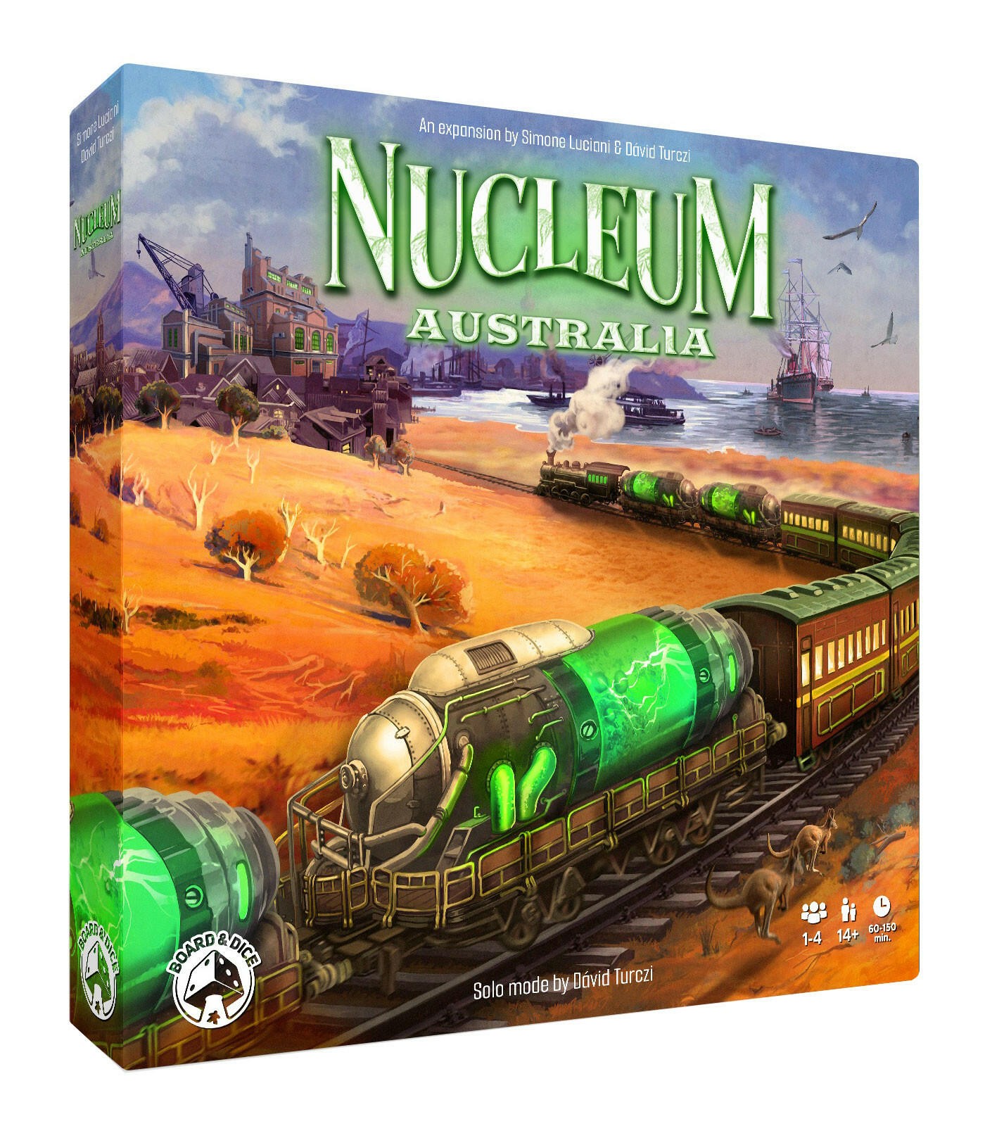 Nucleum: Australia Expansion | Euro-style Board Game