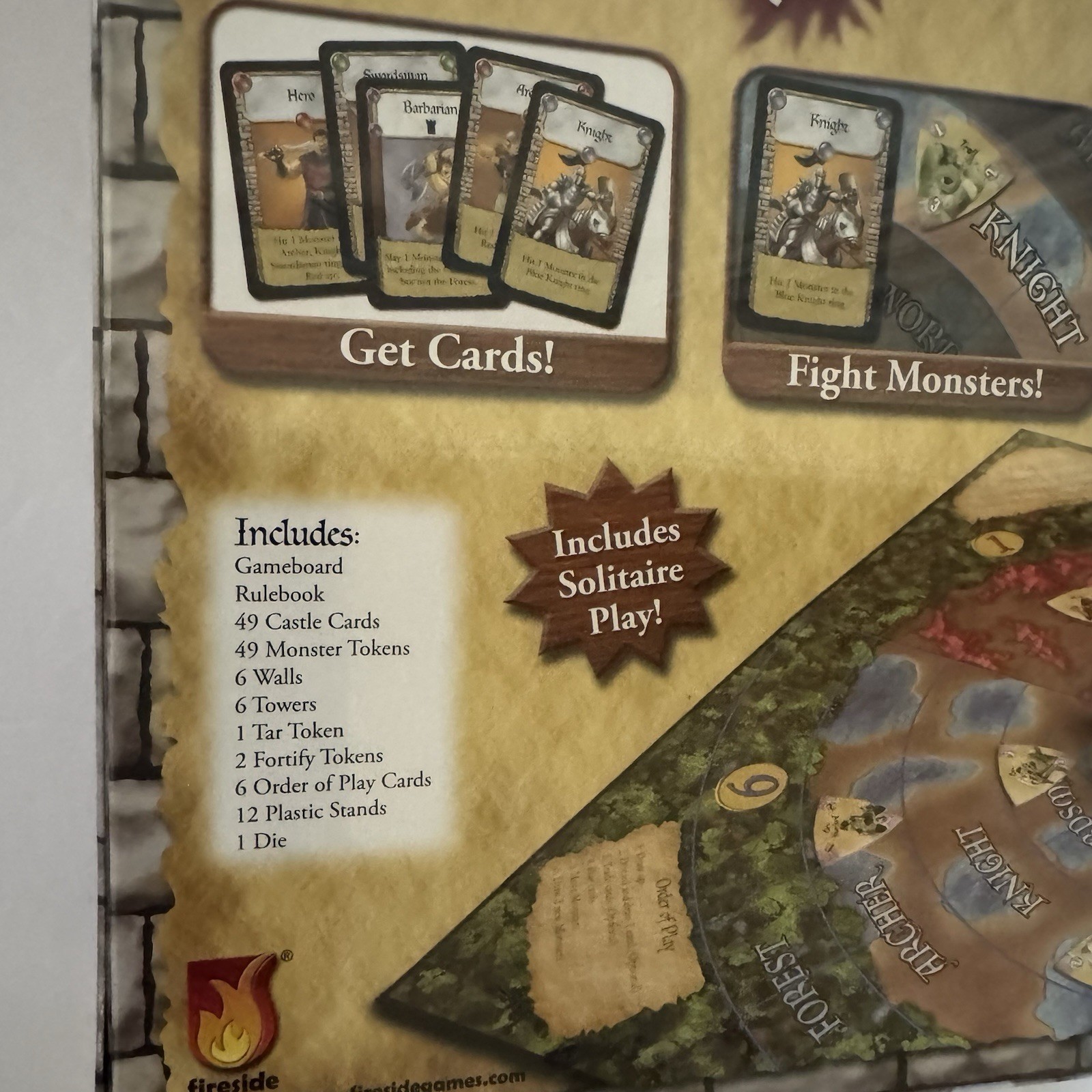 Castle Panic Board Game New Sealed Fireside Games Cooperative Tower Defense