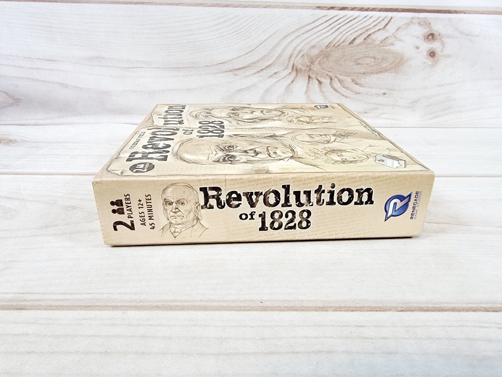 Revolution of 1828 Board Game 2 Player Game – Renegade – Complete
