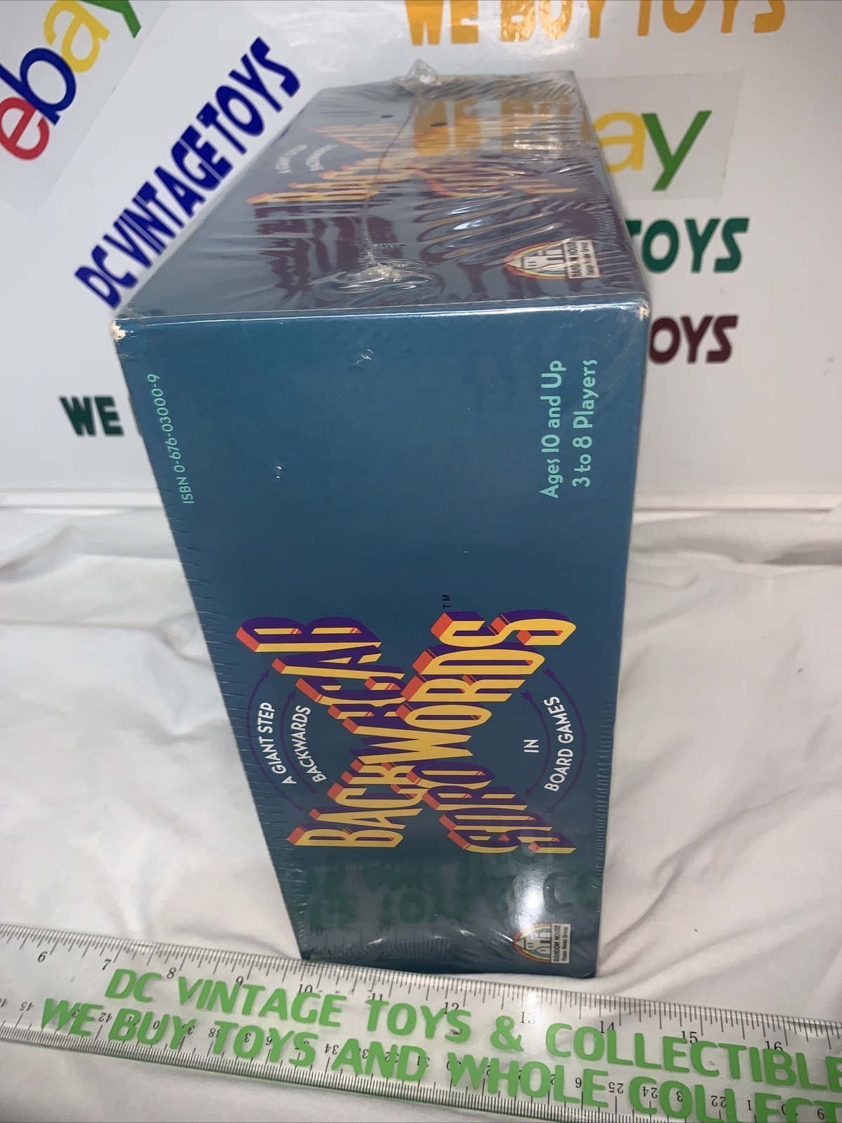 Random House “Backwards” Board Game New Sealed RARE! 3-8 Players Reverse English