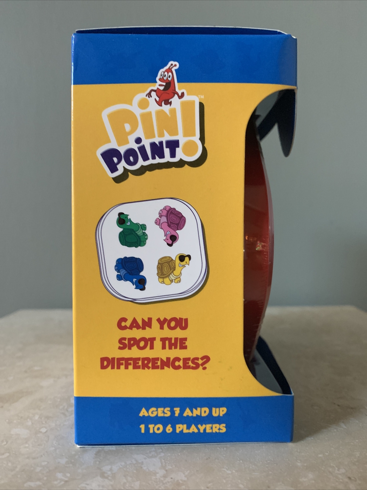 PIN Point! Blue Orange Smart Race Game Match Card Patterns 1-6 Player Age 7+ NEW