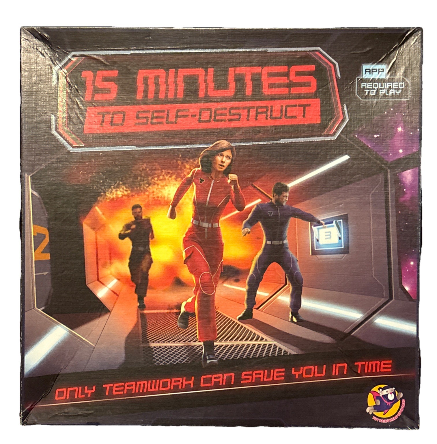 Tactic Boardgame 15 Minutes to Self-Destruct Box. Swedish Game. Fast Ship.Complt