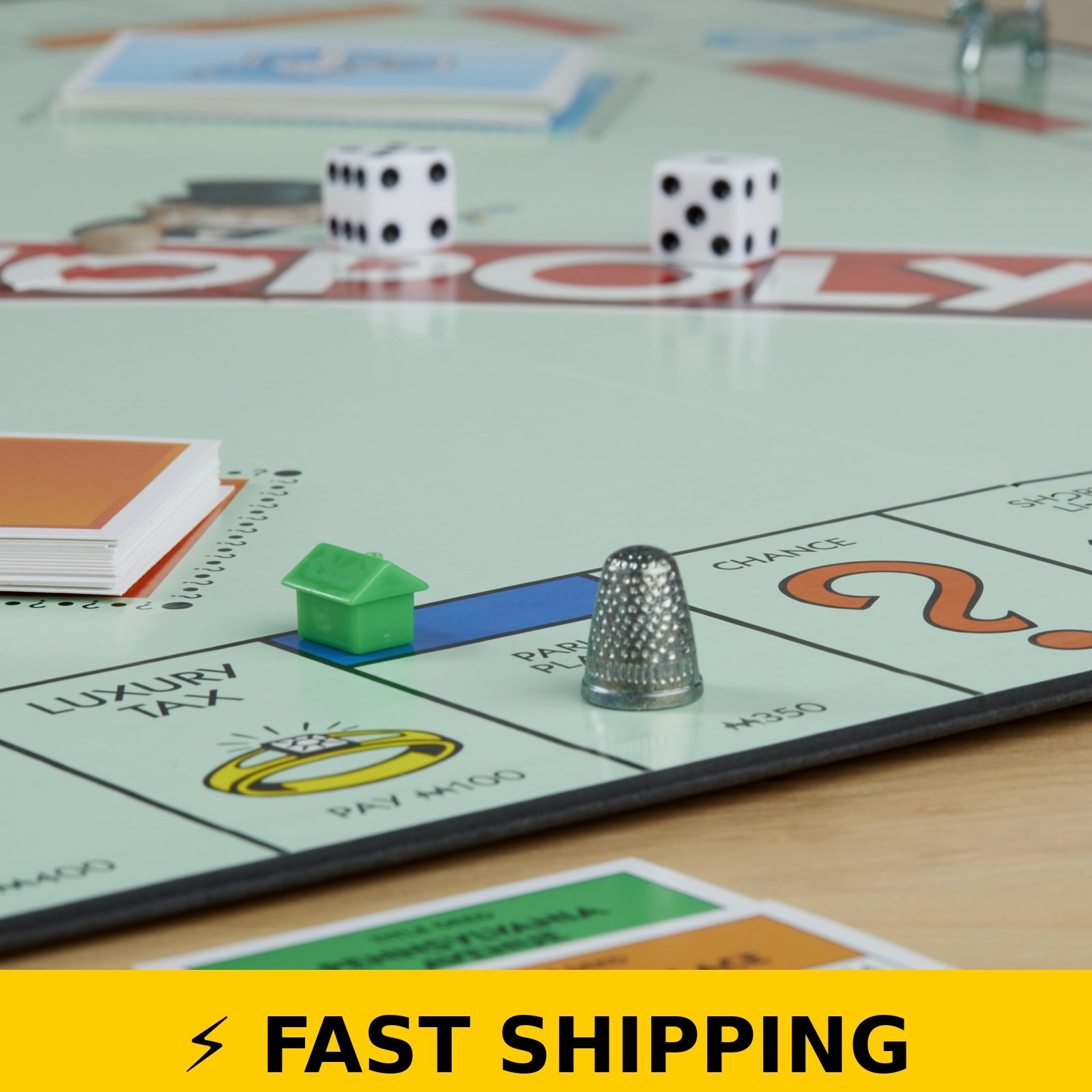 Monopoly Board Game – Family Game for 2 to 6 Players