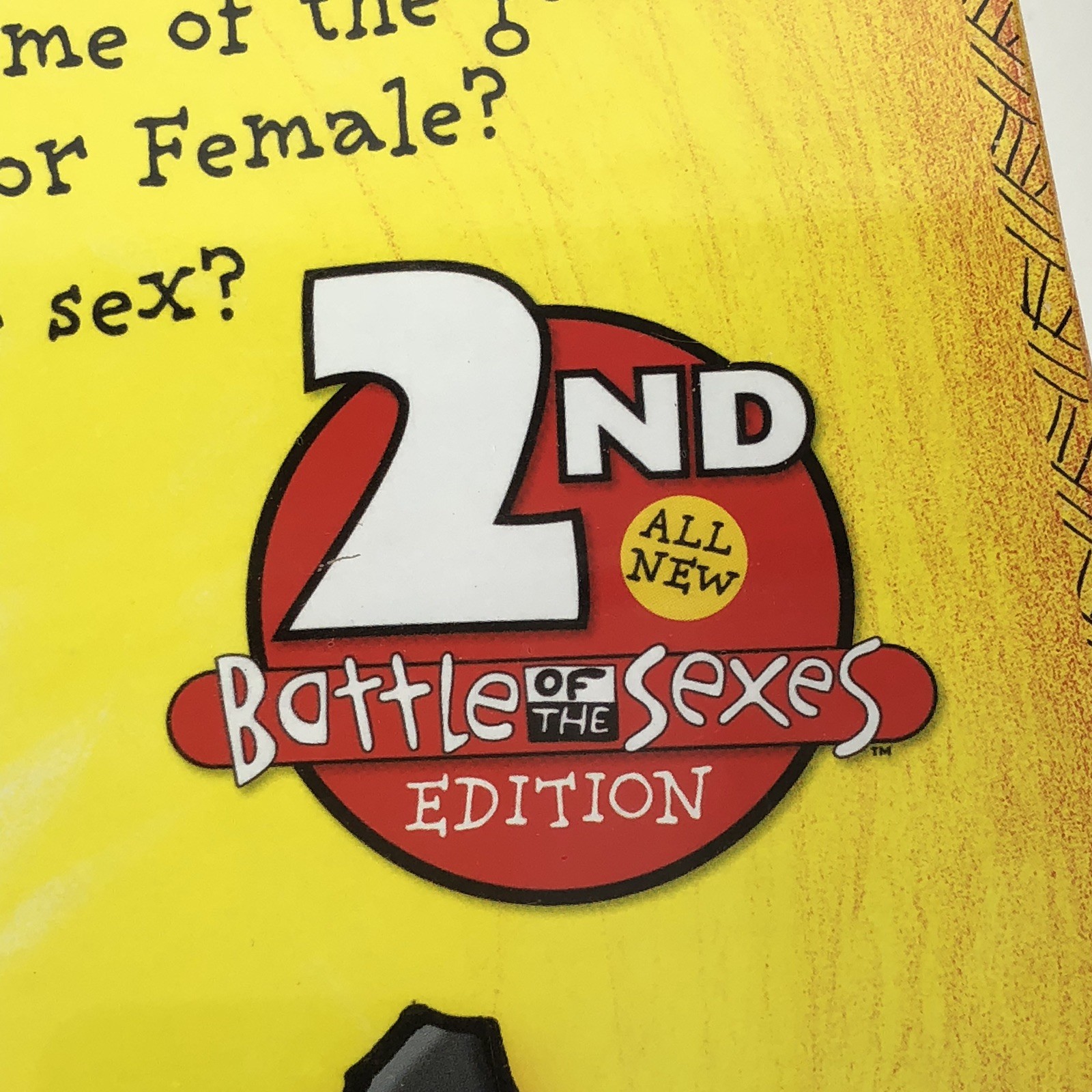 Sealed All New Battle of the Sexes Family Board Game 2nd Edition Imagination Ent