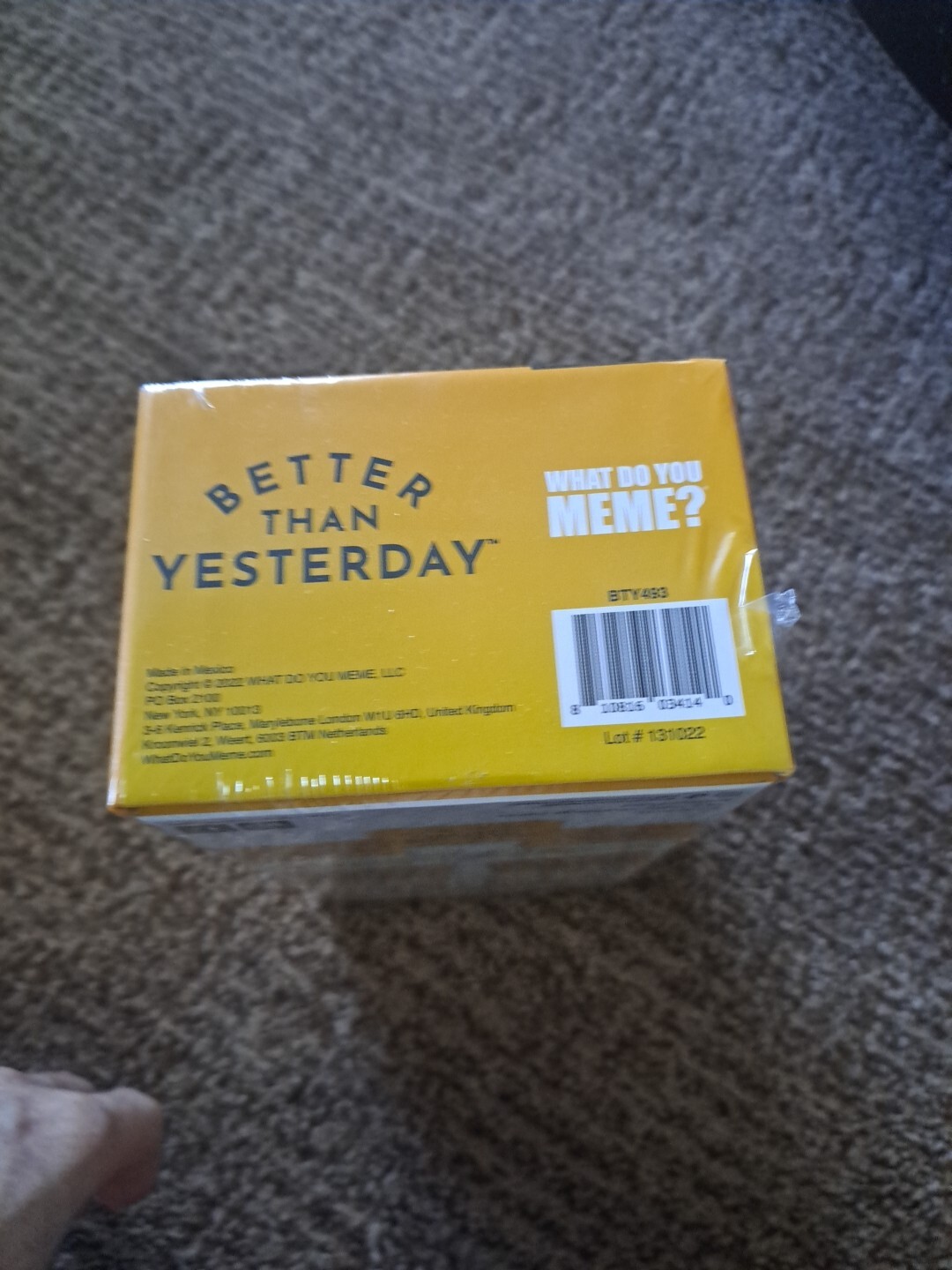 NEW Better Than Yesterday 365 Daily Challenges Life Fulfilling Game Sealed